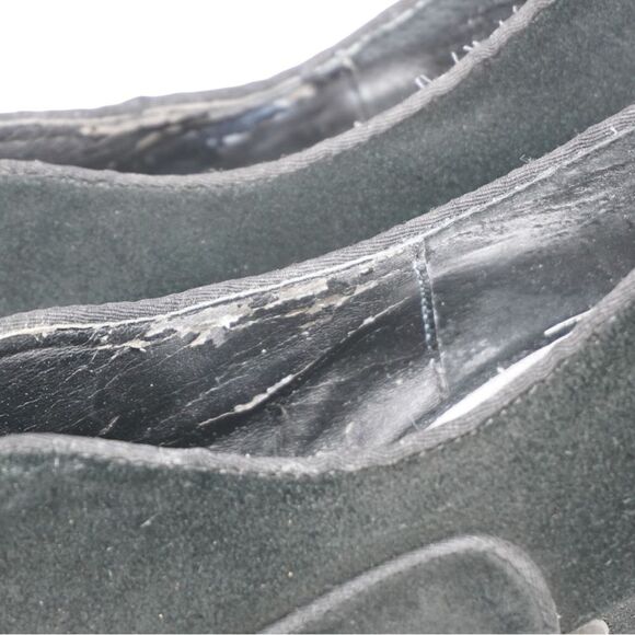 Steve Madden Kathy Black Suede Ankle Booties, Size 8 - Picture 8 of 8